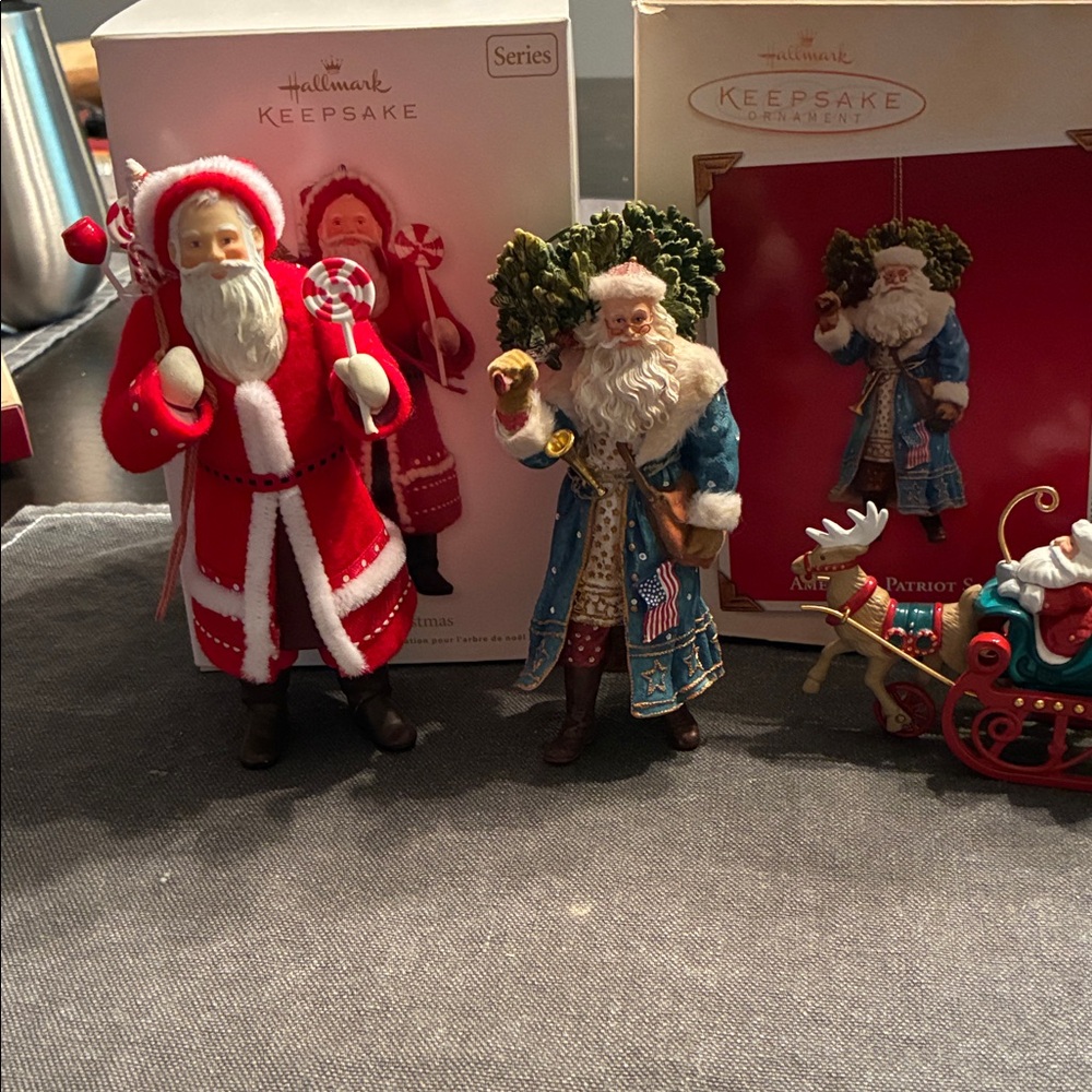 Santa Hallmark Keepsake Ornaments